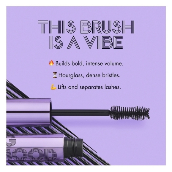 e.l.f Big Mood Mascara Mega Volume & Lifting Mascara Pitch Black 0.3 fl Oz - Picture 5 of 10